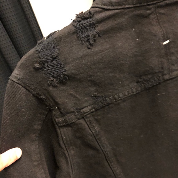 Mr. Completely ripped denim jacket rare - Picture 4 of 6
